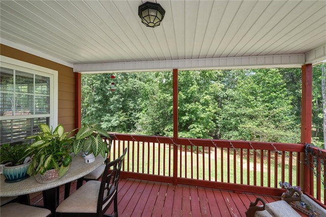 1339 Griffin Mill Rd, Easley, SC 29640 - view of wooden terrace