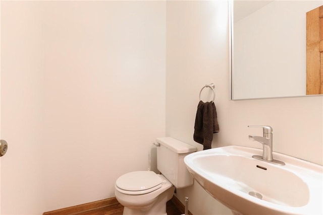111 Halifax Rd, Easley, SC 29642 - half bathroom with a sink and toilet