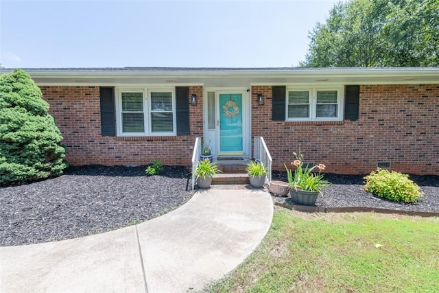 208 Springview Dr, Anderson, SC 29625 - view of front of home featuring brick siding