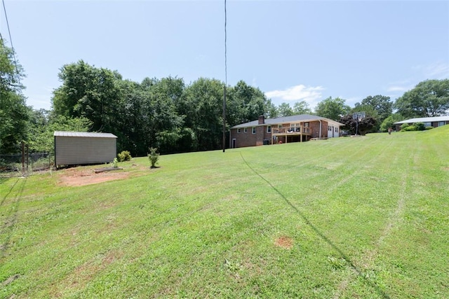 208 Springview Dr, Anderson, SC 29625 - view of yard featuring an outbuilding