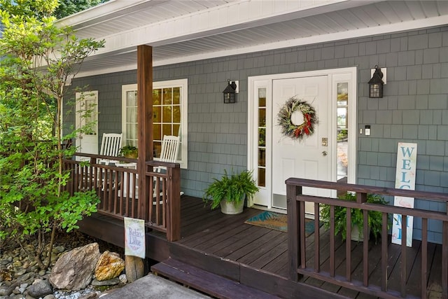 223 Inlet Pointe Dr, Anderson, SC 29625 - entrance to property with a porch