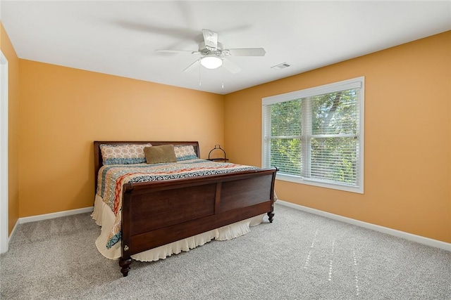 223 Inlet Pointe Dr, Anderson, SC 29625 - carpeted bedroom with baseboards and ceiling fan