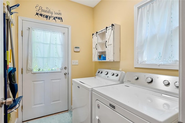 223 Inlet Pointe Dr, Anderson, SC 29625 - washroom featuring independent washer and dryer