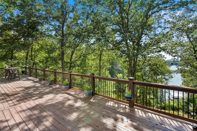 223 Inlet Pointe Dr, Anderson, SC 29625 - view of wooden deck