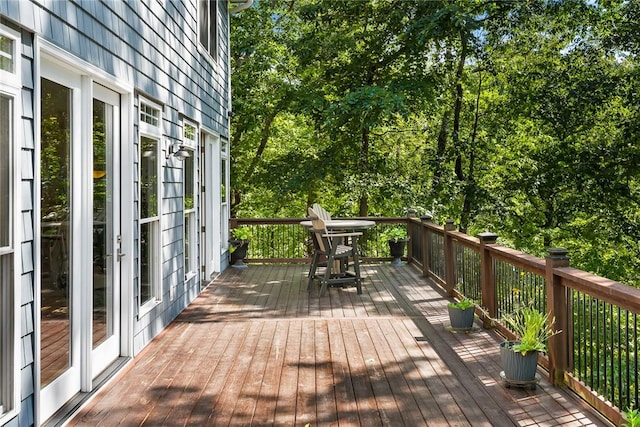 223 Inlet Pointe Dr, Anderson, SC 29625 - view of deck