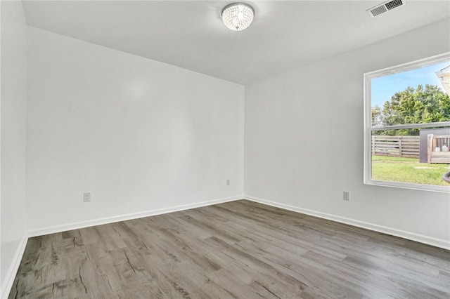 1938 Inman Dr, Anderson, SC 29625 - unfurnished room featuring wood finished floors and baseboards