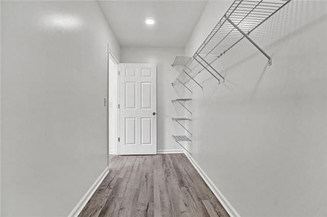 1938 Inman Dr, Anderson, SC 29625 - walk in closet with wood finished floors
