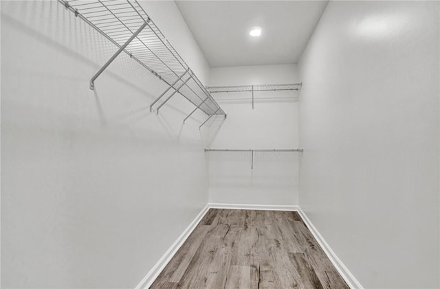 1938 Inman Dr, Anderson, SC 29625 - walk in closet with wood finished floors