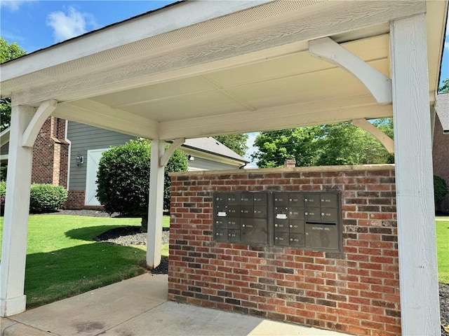 209 Calhoun St Unit 402, Clemson, SC 29631 - view of patio / terrace featuring mail area