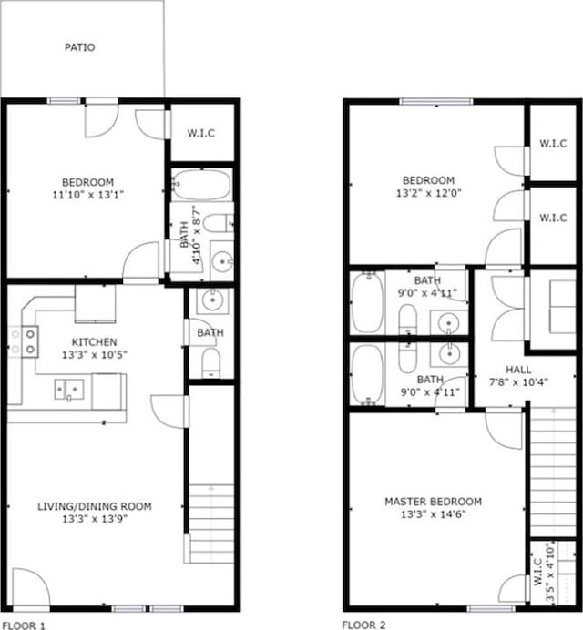 209 Calhoun St Unit 402, Clemson, SC 29631 - view of floor plan / room layout