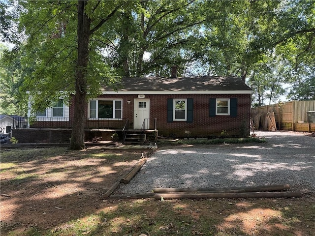 210 Grace Ave, Easley, SC 29640 - view of front of home with brick siding