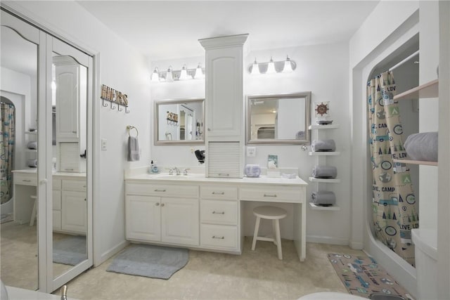 101 Jocassee Falls Rd, Salem, SC 29676 - full bath with vanity and tile patterned floors