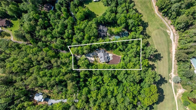 128 Willys Creek Cir, Pickens, SC 29671 - view of property location featuring property boundaries highlighted