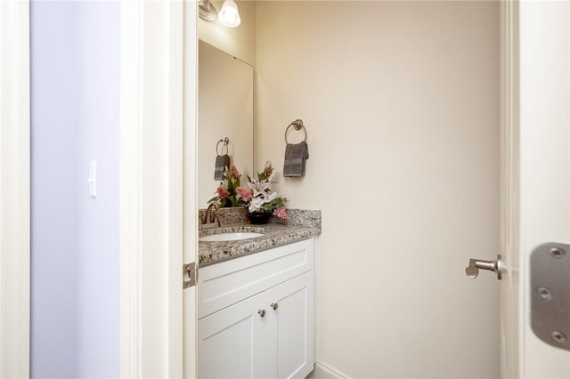 128 Willys Creek Cir, Pickens, SC 29671 - half bathroom featuring vanity