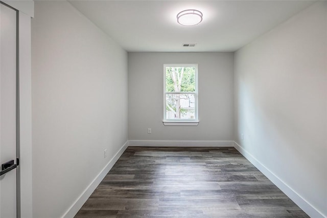 121 Brookmeade Dr Unit A & B, Anderson, SC 29624 - unfurnished room with baseboards and dark wood-style flooring