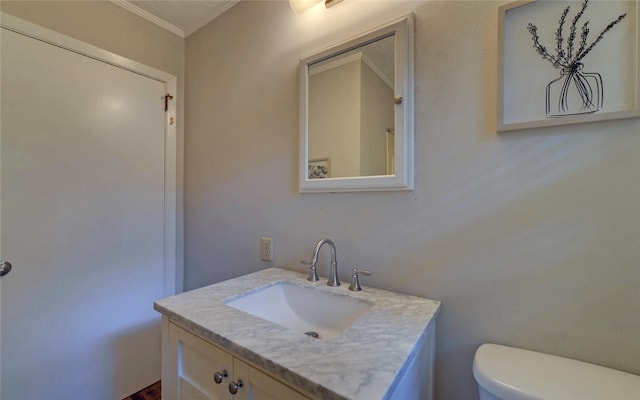 37 Cunningham Dr, Hartwell, GA 30643 - bathroom with vanity and ornamental molding