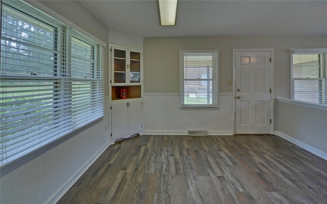 37 Cunningham Dr, Hartwell, GA 30643 - interior space with dark wood finished floors and baseboards