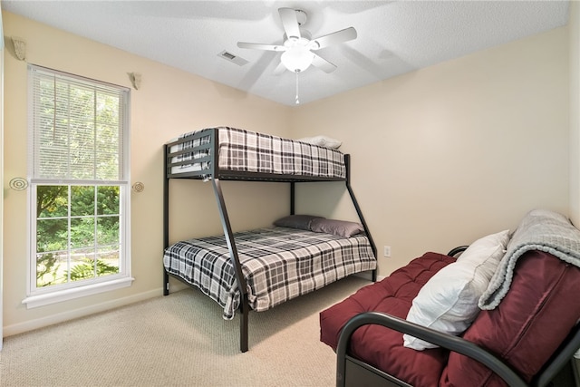 318 Weeping Willow Dr, Seneca, SC 29672 - bedroom featuring carpet flooring and a ceiling fan