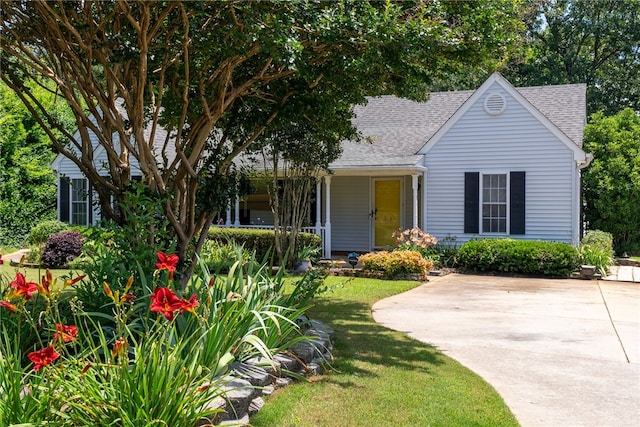 318 Weeping Willow Dr, Seneca, SC 29672 - view of front of house with roof with shingles and a front lawn