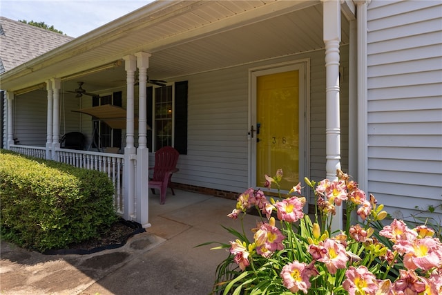 318 Weeping Willow Dr, Seneca, SC 29672 - property entrance featuring a porch and a shingled roof