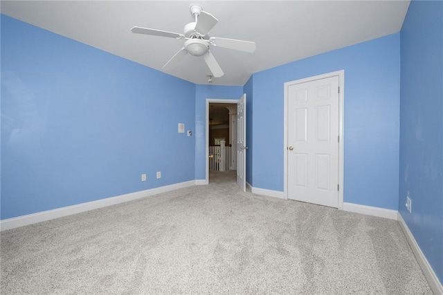 124 Bluestone Ct, Easley, SC 29642 - unfurnished bedroom with carpet floors and a ceiling fan