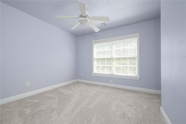 124 Bluestone Ct, Easley, SC 29642 - empty room with carpet flooring and a ceiling fan