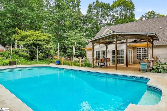 1298 Moorehead Pl, Pendleton, SC 29670 - swimming pool with a patio area and outdoor dining space