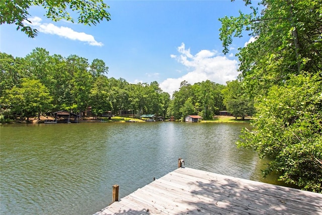 275 Lakeside Dr, Mountain Rest, SC 29664 - dock with a water view