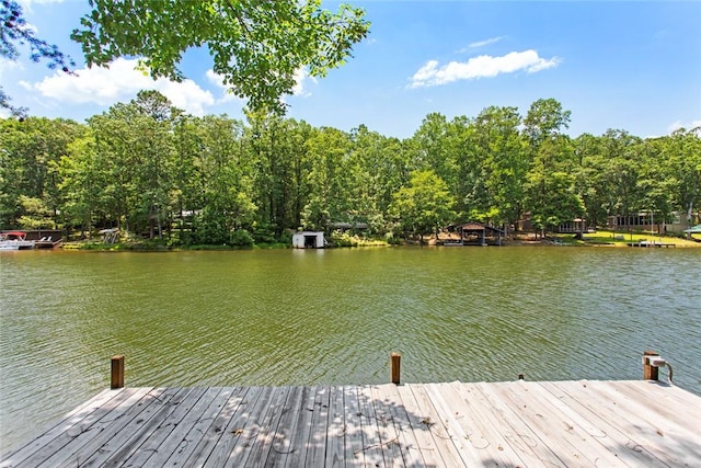 275 Lakeside Dr, Mountain Rest, SC 29664 - dock with a water view