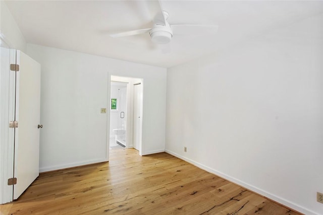 275 Lakeside Dr, Mountain Rest, SC 29664 - unfurnished room with wood finished floors and a ceiling fan