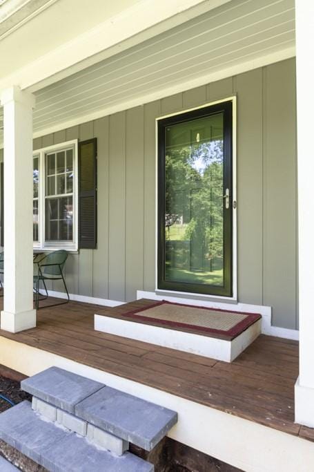 118 Nonna Ln, Seneca, SC 29678 - doorway to property featuring covered porch