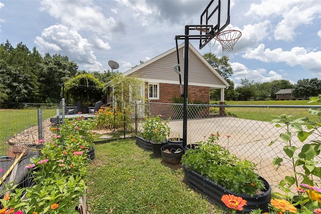 412 Singleton Rd, Anderson, SC 29625 - view of property exterior with brick siding and basketball hoop