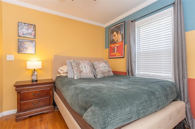 412 Singleton Rd, Anderson, SC 29625 - bedroom featuring wood finished floors and ornamental molding