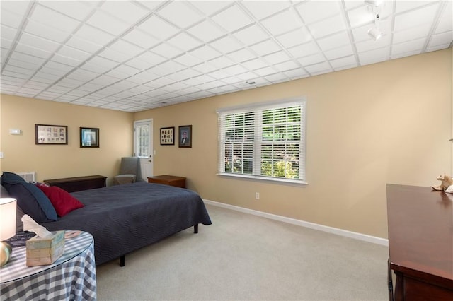 15067 Beacon Ridge Dr, Seneca, SC 29678 - bedroom featuring carpet flooring and track lighting