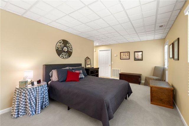 15067 Beacon Ridge Dr, Seneca, SC 29678 - bedroom featuring carpet flooring and a drop ceiling