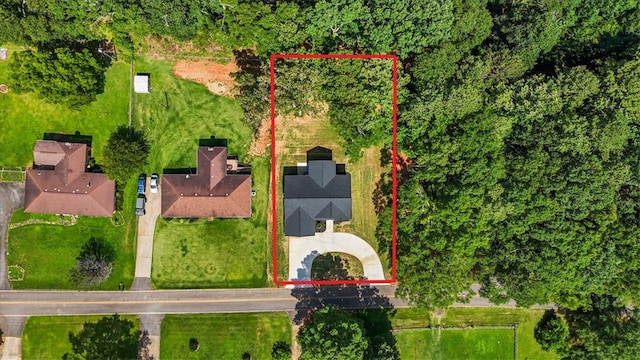 1205 Ramona Dr, Belton, SC 29627 - aerial view of property's location with property boundaries highlighted