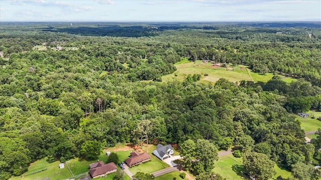 1205 Ramona Dr, Belton, SC 29627 - drone / aerial view of a heavily wooded area
