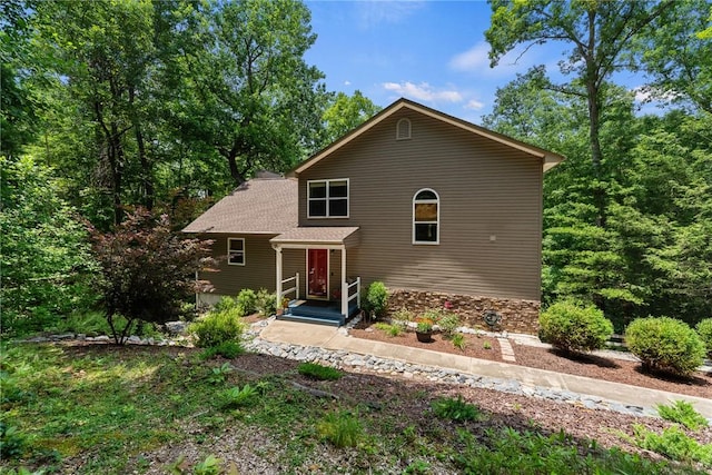 209 Falcon Crest Way, Pickens, SC 29671 - view of front facade