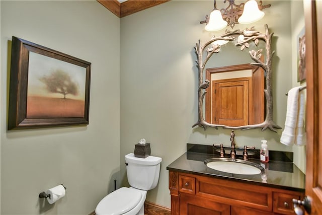 124 Pineridge Pointe Dr, Seneca, SC 29672 - half bath featuring toilet and vanity