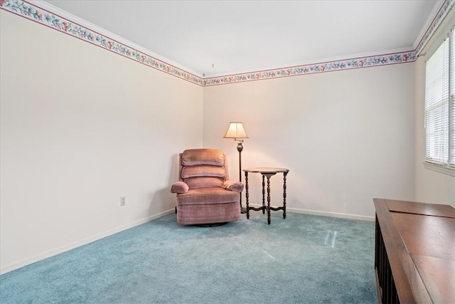 200 Camille St, Easley, SC 29642 - sitting room with carpet and baseboards