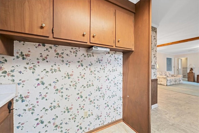 200 Camille St, Easley, SC 29642 - laundry area with baseboards