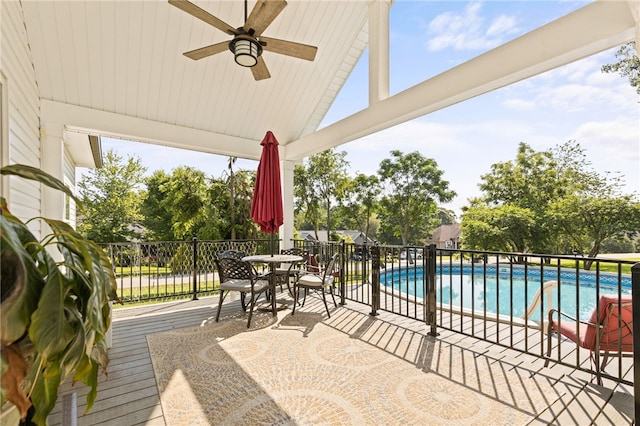 500 Serria Way, Seneca, SC 29678 - view of patio featuring a ceiling fan