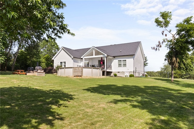 500 Serria Way, Seneca, SC 29678 - rear view of house with a yard