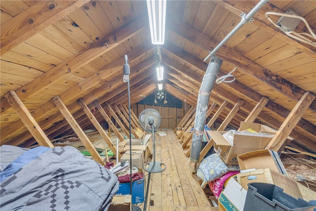 1399 Lake Jemiki Rd, Walhalla, SC 29691 - view of unfinished attic