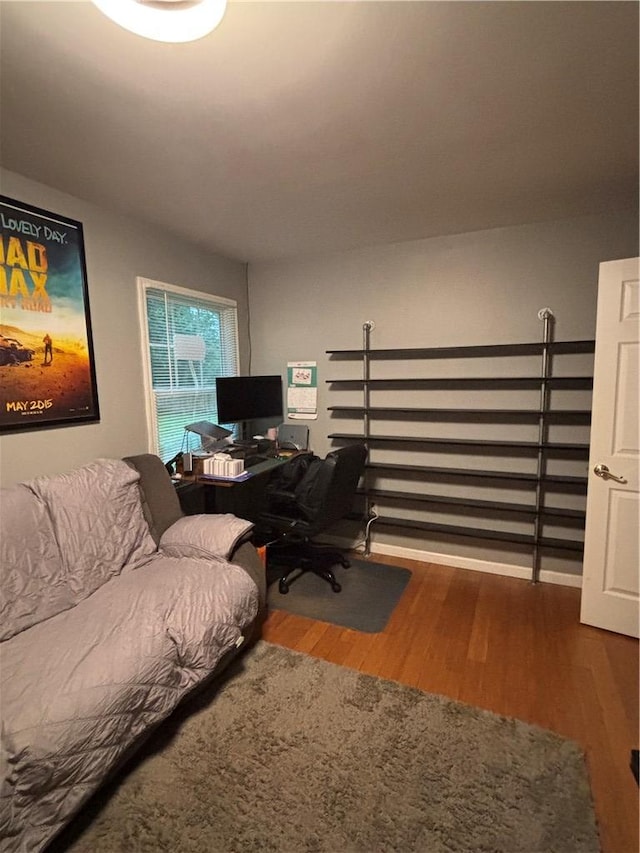 1430 W Main St, West Union, SC 29696 - office area featuring wood finished floors