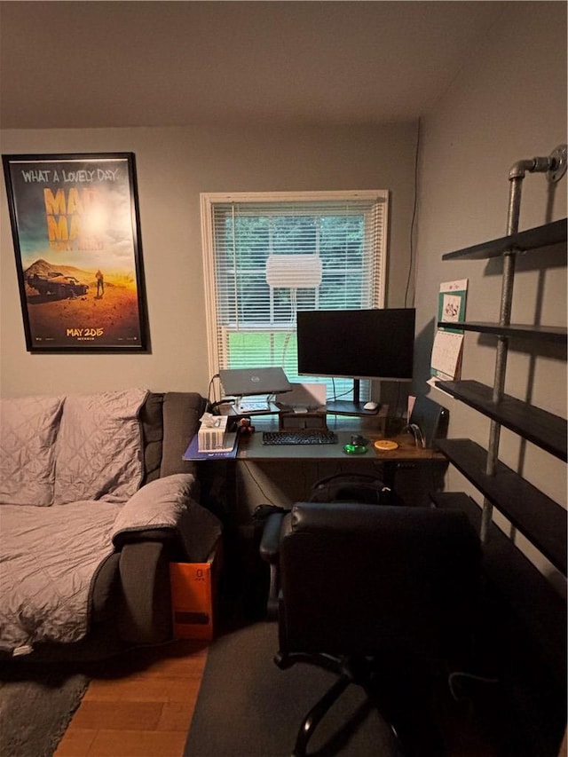 1430 W Main St, West Union, SC 29696 - home office with wood finished floors