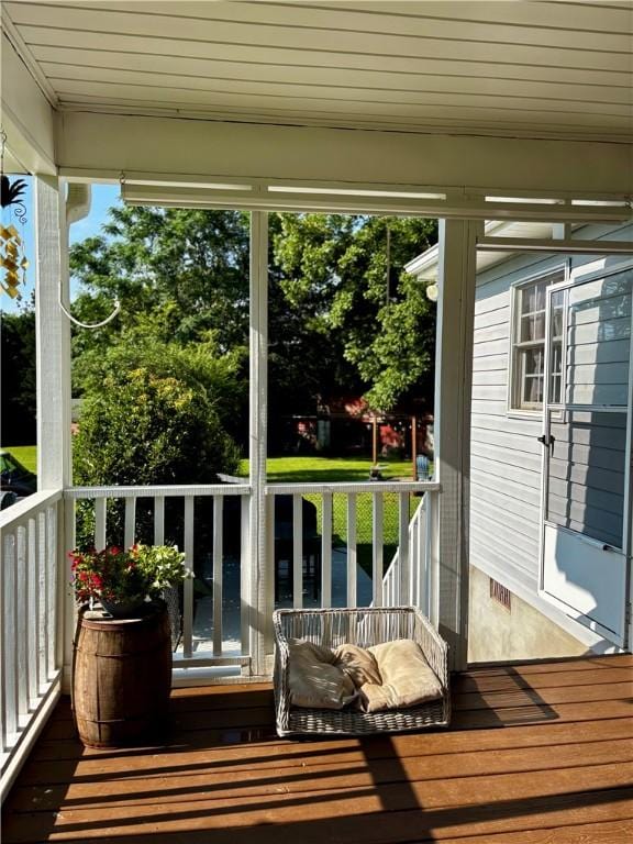 1430 W Main St, West Union, SC 29696 - view of unfurnished sunroom