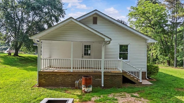 2110 Walhalla Hwy, Pickens, SC 29671 - rear view of house featuring a yard