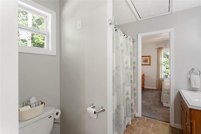 200 Mullins Ford Landing Rd, Westminster, SC 29693 - bathroom featuring vanity, healthy amount of natural light, and a shower with shower curtain