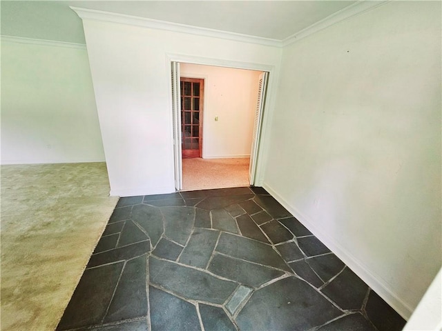 150 Prater Dr, Seneca, SC 29678 - spare room featuring crown molding and carpet